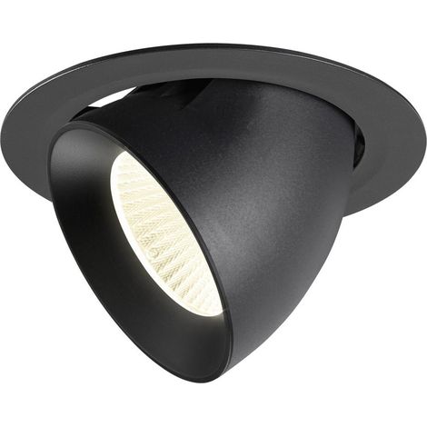 Encastré downlight NUMINOS® GIMBLE XL intérieur 4000 K 40° noir - SLV - 1009903