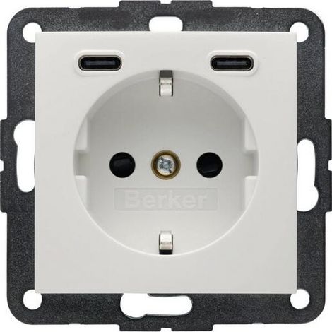 Berker S.1/B.X SSD M.2F.USB-C 20W PWS (48158989)