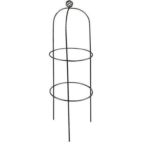 Pot Obelisks - Plastic Coated in Black