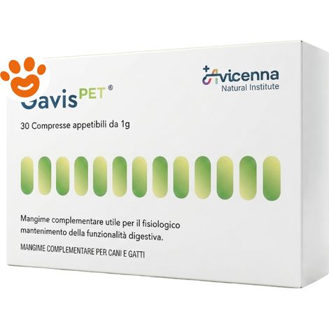 Avicenna Dog&Cat Gavispet Appetibili - Confezione 30 Compresse -