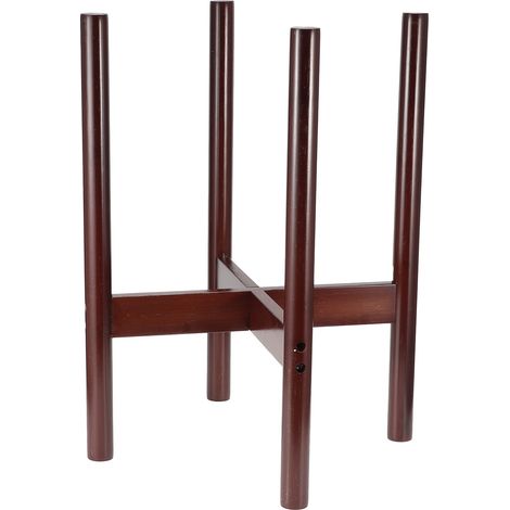 Support pour Plantes en Bambou, Porte Pots Décoratif, Présentoir d'Intérieur Étagère Décoration (1/5)