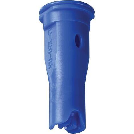 Tobera anti-deriva venturi simple chorro plano ID3 120掳 03 azul pl谩stico Lechler LECHLER ID312003POM