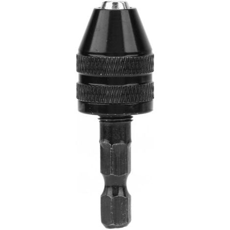 Mandrin de foret, mandrin facile à utiliser, entraînement hexagonal robuste 0,3-3,6 mm 1/4 po pour meuleuse électrique (1/5)