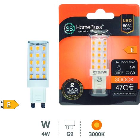 LED G9 4W - BLANC CHAUD