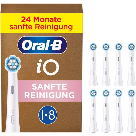 Oral-B iO Sanfte Reinigung 8er FFU Aufsteckbürsten
