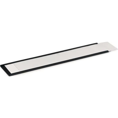 Etikettenhalter Breite 200 mm Höhe 40 mm Stärke 3,0 mm C-Profil magnetisch (1/4)