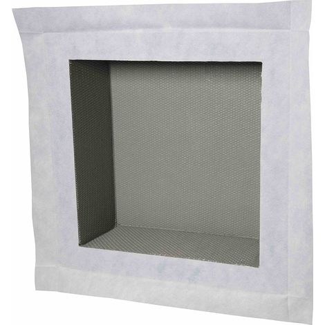 U-Tile – Niche de douche à carreler 30 x 30 cm – Profondeur 15 cm – Étanchéité intégrée – Prêt à carreler – Installation rapide
