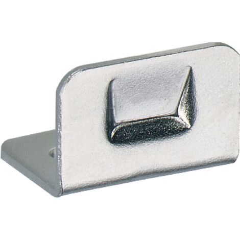HETTICH PRESTIGE 2000 Anschlagwinkel zum Anschrauben, Stahl vernickelt (1/3)