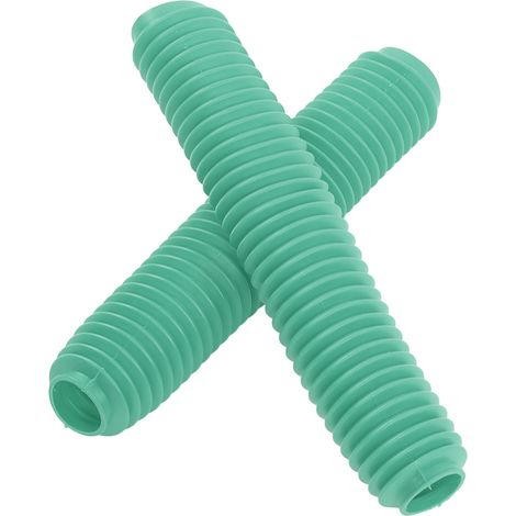 Paire de soufflets de fourche avant de moto, cache-poussière de rechange pour SUZUKI RM125 DR250 DRZ400 400 (vert) (1/5)