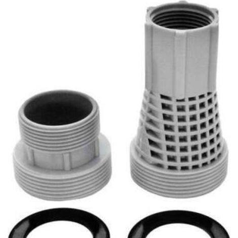 Kit d'Adaptateur de Filtre Universel Long et Court 58254 – Compatible Intex/Bestway 4K8001 – avec Joints (1/4)