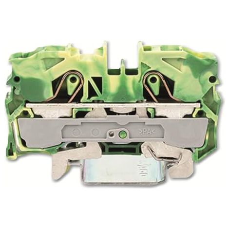 Conector de riel protector 10 mm² amarillo-verde 2010-1207 topjobs