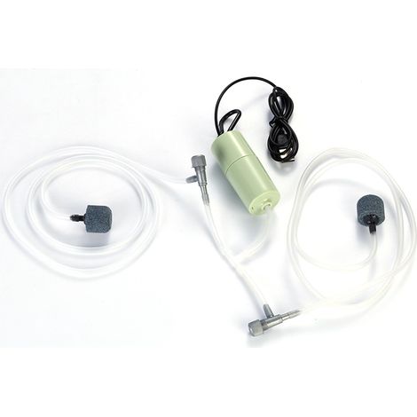 1 Pompe à oxygène, USB portable, ultra-silencieuse, format compact, pour aquarium et pêche (1/5)