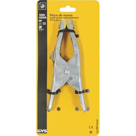 Pinza de tierra para soldadura por arco eléctrico, pinza de tierra de 300 A