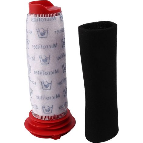 Stielfilter + Schaumstoffeinsatz für Bosch Athlet Akku-Staubsauger (je 2 Stück) (1/3)