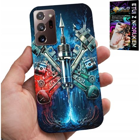 Étui pour Samsung Note 20 Ultra - Cache-pièces de mécanicien moteur + film de protection (1/5)