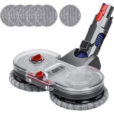 Accessoire de nettoyage et d'aspiration pour Dyson aspirateur stick V7 V8 V10 V11 V15, y compris un réservoir d'eau amovible(gris)1pcs (1/4)