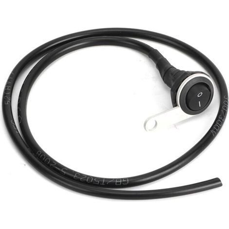 Projecteur étanche en acier unique, interrupteur d'éclairage de guidon pour moto et vtt, Modification 22mm (1/5)