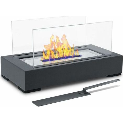 Portable Cheminée de Table,Cheminée au Bioéthanol avec Brûleur en Acier Inoxydable,ne Combustion Plus Longu (1/5)