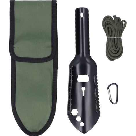 Pelle de Survie Multifonction en Alliage d'Aluminium pour Randonnée et Camping (1/5)