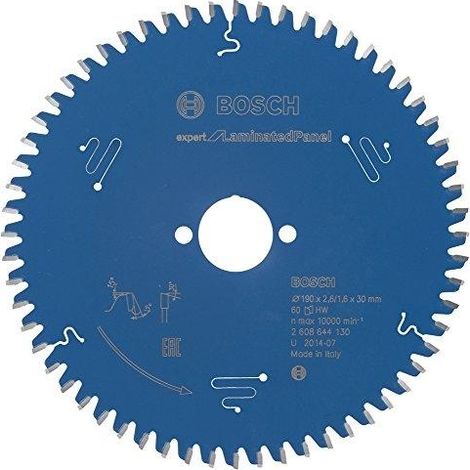Bosch Expert per Pannelli Laminati lama per sega circolare 190 mm