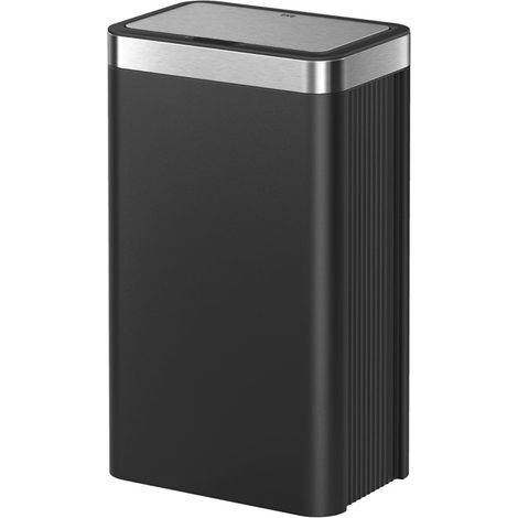 EKO - Poubelle à capteur EcoNova Resin 50 litres -    - Noir (1/5)
