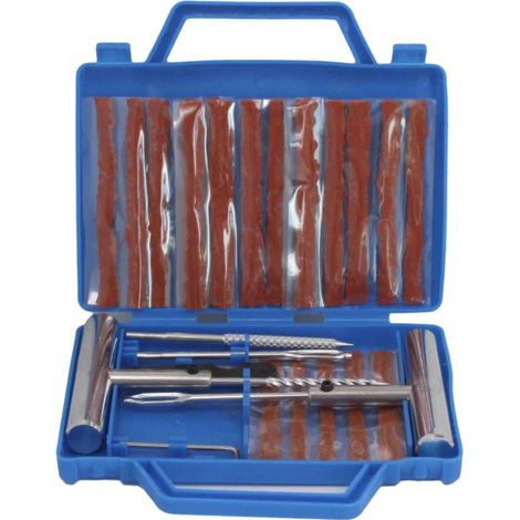 Kit de herramientas para reparar pinchazos en ruedas reparador pinchazos coche