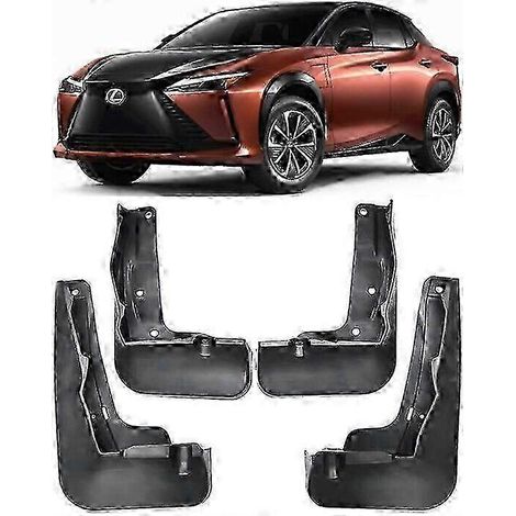 Ensemble complet de bavettes garde-boue d'origine pour Lexus RZ RZ300e RZ450e (2023-2025). (1/5)