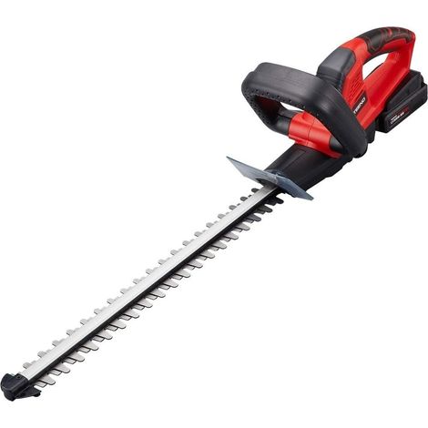 Trade Shop - ELEKTRISCHE AKKU-HECKENSCHERE 48V 50CM KLINGE ERGONOMISCHER GRIFF DOPPELAKKU - (1/5)