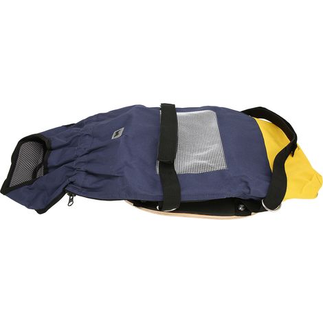 Fauteuil roulant pour animaux de compagnie, planche composite, fauteuil roulant pour chien paralysé avec sac de transport en tissu Oxford pour petits chiens et chats (Convient aux chiens de 2 à 3,5 kg (1/5)
