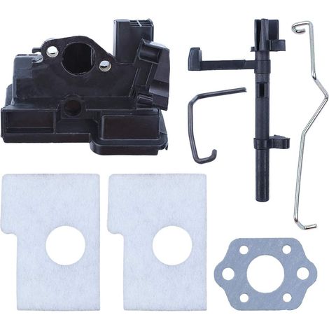Kit de tige d'accélérateur et de starter avec filtre à air et adaptateur de carburateur pour pièces de tronçonneuse STIHL MS180 MS170 018 017 11301402803 (1/5)