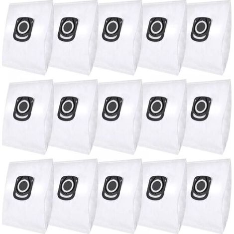Lot de 15 sacs d'aspirateur compatibles avec aspirateurs Rowenta Silence Force, Compact Power et X-Trem Force, sacs de remplacement pour aspirateur domestique (1/5)