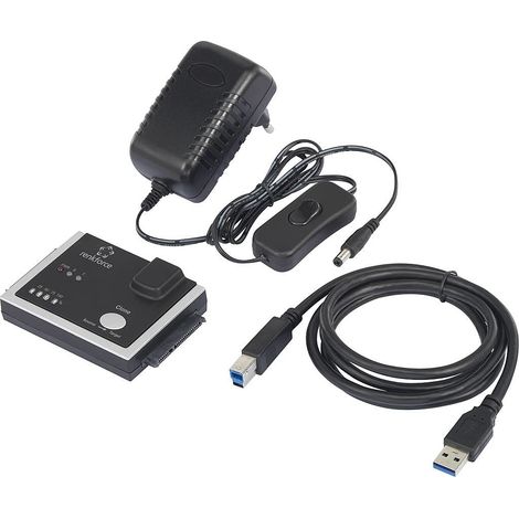 [GEBRAUCHT] B-Ware Renkforce Sata 1fach Festplatten Kopierstation Inkl. Netzteil Speichermedium 806