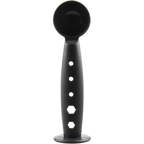 Tasseur à expresso avec cuillère doseuse, presse à grains de café multifonction pour cafetière - 49 mm (1/5)