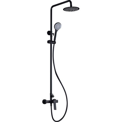 Columna de ducha Luxor negro mate [ IMEX® ]