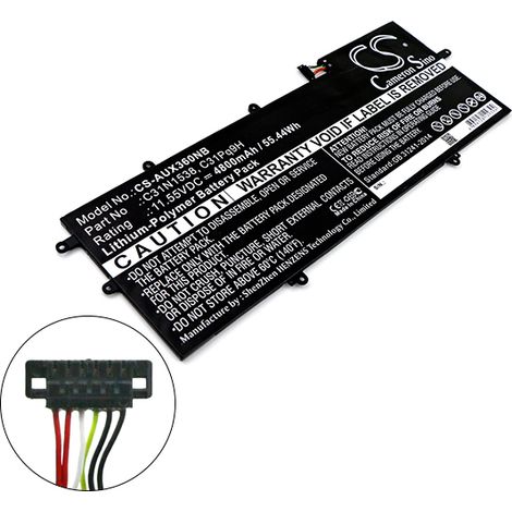 NX - Batterie ordinateur portable compatible Asus 11.55V 4800mAh - 0B200-0208000 (1/3)