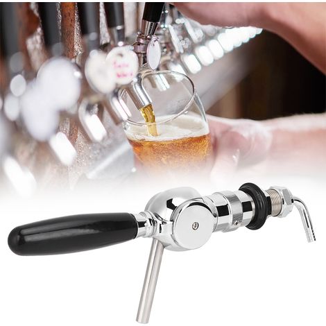 Haushalts-Bierhahn aus Messing mit Durchflussregulierkugel für Bierfässer zum Heimbrauen (1/5)