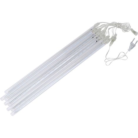 Guirlande lumineuse étanche SMD2835 LED, 8 tubes, décoration extérieure de vacances de noël, 46cm, blanc (1/5)