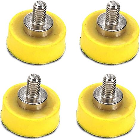 Set mit 4 x 2,5 cm (1 Zoll) Schleifscheiben für pneumatische Poliermaschinen und Schleifgeräte, Zubehör für pneumatische Polierwerkzeuge
