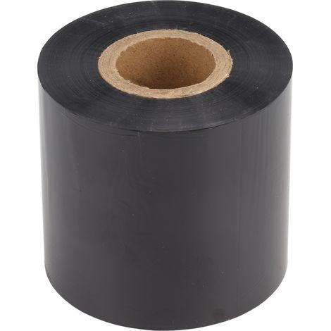 Étiquette autocollante résistante à la chaleur KB300-B, ruban encreur en résine pure noir pour imprimante, 60 mm x 300 m, usage industriel haute température. (1/5)