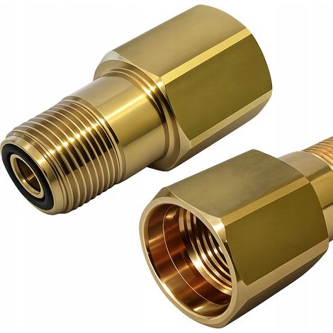 Rosfix Adapter 8 TR20 IG Easy Lock – M18 AG Messing Für Hochdruckreiniger