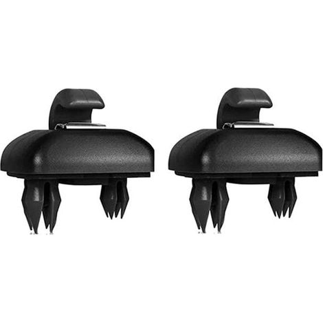 Crochet de fixation pour pare-soleil intérieur noir, compatible avec (1/5)