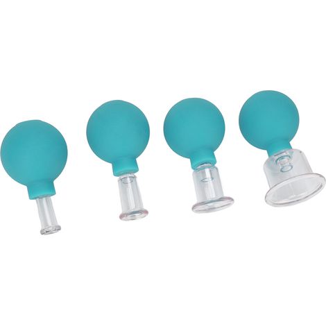 Kit de Ventouses de Massage Thérapeutique - Stimulation Sanguine et Détente Musculaire - Durable et Polyvalent - Vert (1/5)