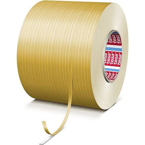 Cinta espuma-PE acr铆lica adherente negra 50 m x 19 mm TesaFIX. TESA T629340002000