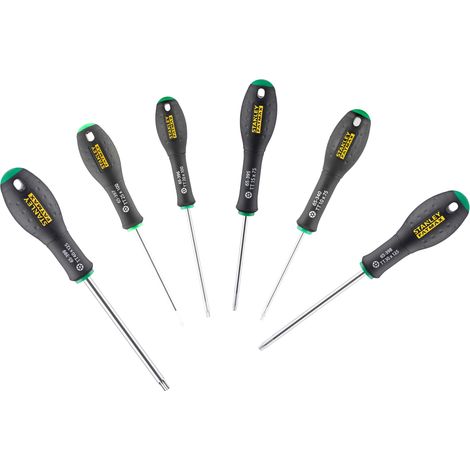 Stanley FatMax Tamper-Resistant 6-Piece Torx Screwdriver Set (Model 0-65-099) (1/2)