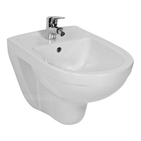Jika Lyra plus - Bidet suspendu, trou pour robinet, blanc H8303810003021 (1/3)