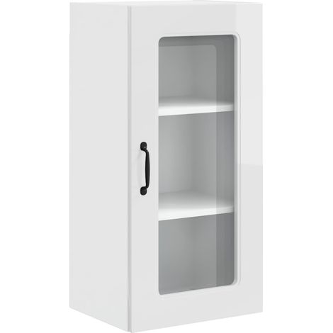 Maison Exclusive - Pannello lavastoviglie Kalmar Bianco Lucido 40 x 31 x 80 cm