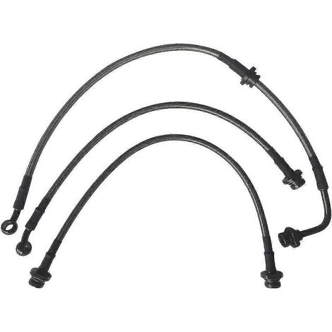 Tuyau de frein rallongé de 5 à 7,5 cm (2 à 3 pouces) pour kits de suspension tout-terrain et conduites de frein pour Jimn 2007-2017 (1/5)