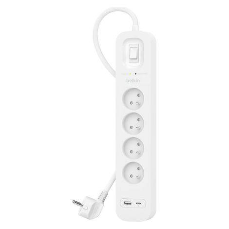 Belkin SRB001CA2M Spannungsbegrenzer Belkin SRB001CA2M 4 Steckdosen AC 2 m (1/5)