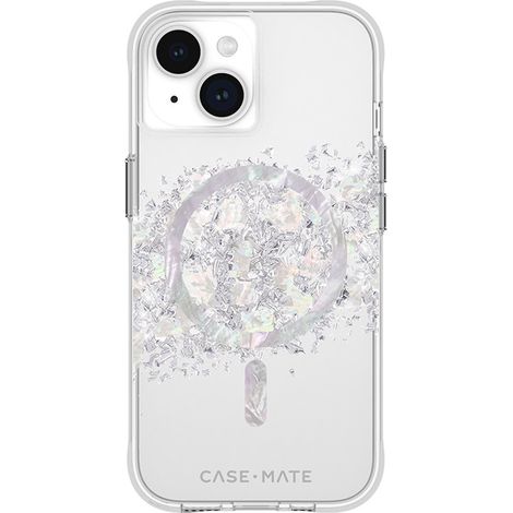 Case-Mate Karat MagSafe - Custodia per iPhone 15 / iPhone 14 / iPhone 13 decorata con madreperla (A Touch of Pearl) (1/5)