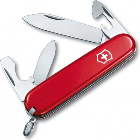 Victorinox Recruit Taschenmesser multifunktional rot 84 mm